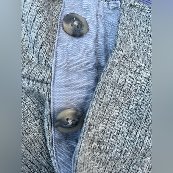 Field & Stream Men’s Large, Cream Coloured Pullover Sweater with Buttons - Picture 3 of 5